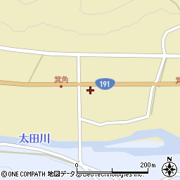 広島県山県郡安芸太田町上殿173周辺の地図