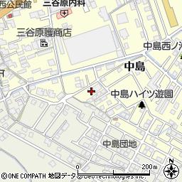 岡山県倉敷市中島1833周辺の地図