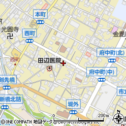 広島県府中市府中町140周辺の地図