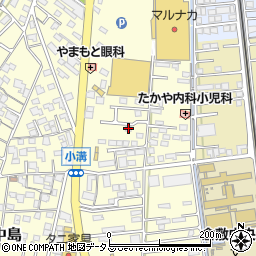 岡山県倉敷市中島2757周辺の地図