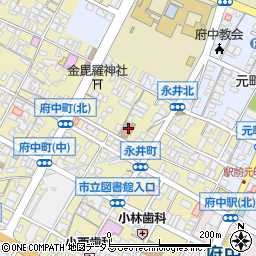広島県府中市府中町188周辺の地図