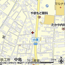 岡山県倉敷市中島2187周辺の地図