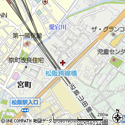 三重県松阪市末広町1丁目303周辺の地図