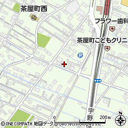 岡山県倉敷市茶屋町515-3周辺の地図