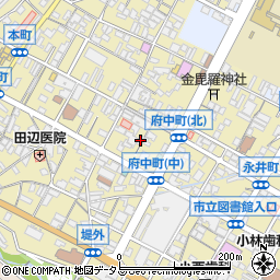 広島県府中市府中町156周辺の地図