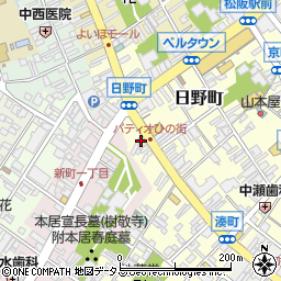 清甘堂周辺の地図