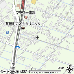 岡山県倉敷市茶屋町653周辺の地図