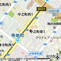 ファミリーマート堺中之町東店周辺の地図