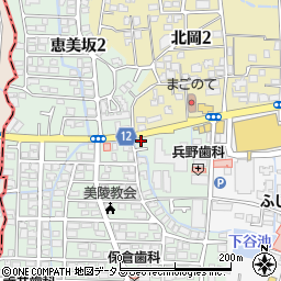 スクールＩＥ藤井寺校周辺の地図