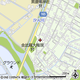 岡山県倉敷市茶屋町126周辺の地図