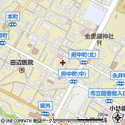 広島県府中市府中町155周辺の地図