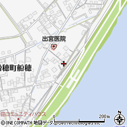 岡山県倉敷市船穂町船穂1417周辺の地図