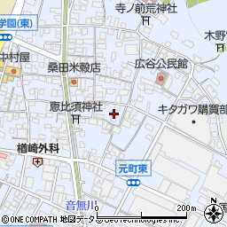広島県府中市元町127周辺の地図