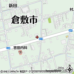 コスモセルフステーション倉敷新田ＳＳ周辺の地図