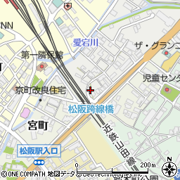 三重県松阪市末広町1丁目301周辺の地図