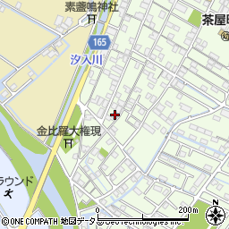 岡山県倉敷市茶屋町144-2周辺の地図