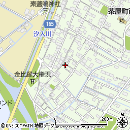 岡山県倉敷市茶屋町145-3周辺の地図