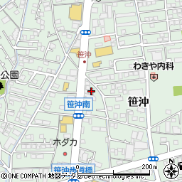 ステンドグラス安田周辺の地図