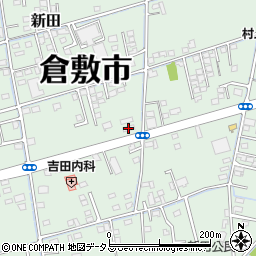 コスモセルフステーション倉敷新田ＳＳ周辺の地図