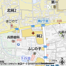 イオン藤井寺ショッピングセンター周辺の地図