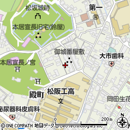 三重県松阪市殿町1384周辺の地図