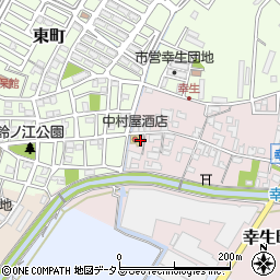 中村屋酒店ご注文受付周辺の地図