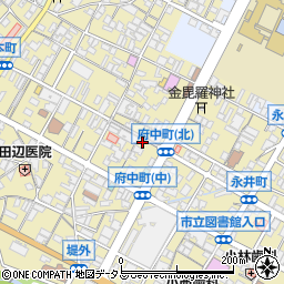 広島県府中市府中町157周辺の地図