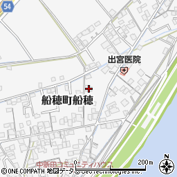 岡山県倉敷市船穂町船穂1384-1周辺の地図