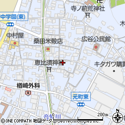 広島県府中市元町122周辺の地図
