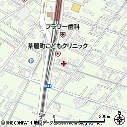 岡山県倉敷市茶屋町493周辺の地図