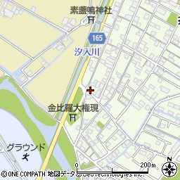 岡山県倉敷市茶屋町125周辺の地図