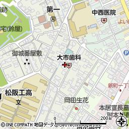 三重県松阪市殿町1292-2周辺の地図