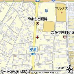 岡山県倉敷市中島1692周辺の地図