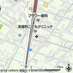 岡山県倉敷市茶屋町493-3周辺の地図