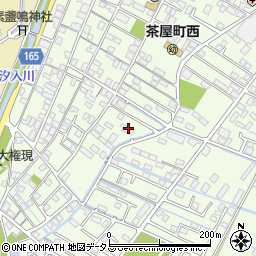 岡山県倉敷市茶屋町300周辺の地図