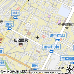 広島県府中市府中町721周辺の地図
