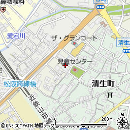 松阪民主会館（一般社団法人）周辺の地図