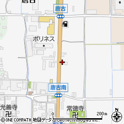 奈良県磯城郡田原本町唐古324-3周辺の地図