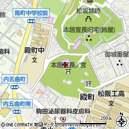 本居会館周辺の地図