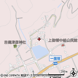 広島県福山市神辺町上御領1229周辺の地図