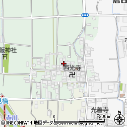 奈良県磯城郡田原本町西代256周辺の地図