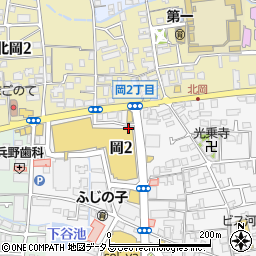 松屋’S 肉キッチン イオン藤井寺ショピングセンター店周辺の地図