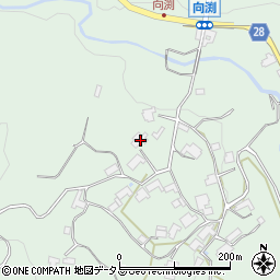 奈良県宇陀市室生向渕520周辺の地図
