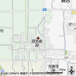 奈良県磯城郡田原本町西代261周辺の地図