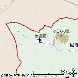 香芝・王寺環境施設組合美濃園周辺の地図