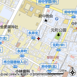 広島県府中市元町558周辺の地図