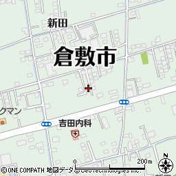 岡山県倉敷市新田2768-11周辺の地図