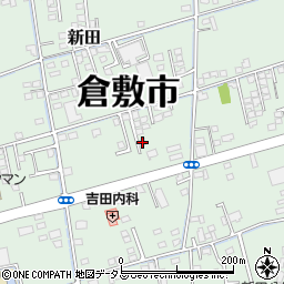 岡山県倉敷市新田2768-12周辺の地図