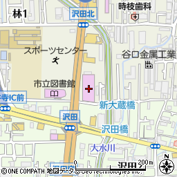 ファミリーマートイル・サローネ藤井寺店周辺の地図