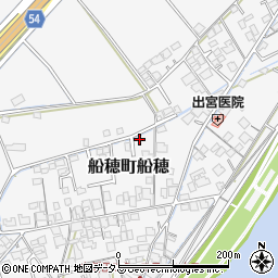 岡山県倉敷市船穂町船穂1381周辺の地図
